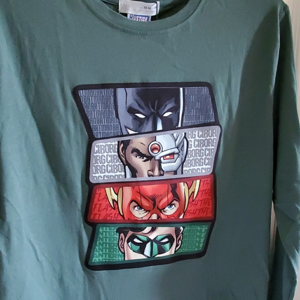 🆕️ ZARA BOYS JUSTICE LEAGUE L/S SHIRT